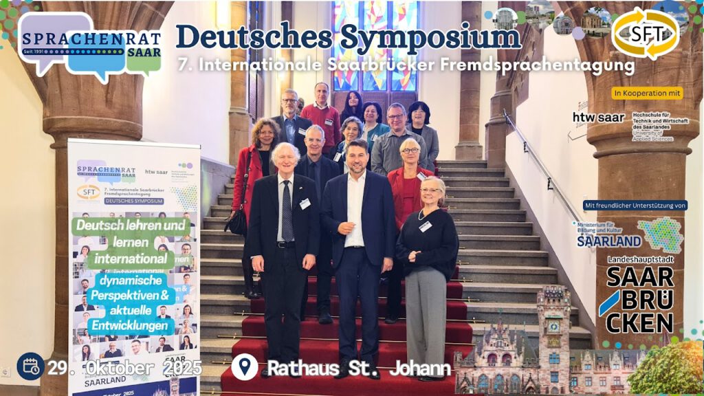 2025 Deutsches Symposium Gruppenfoto mit Herrn Oberbürgermeister